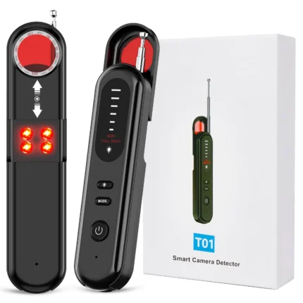 Nisanuki Micro Spy Camera Detector, Bug Detector RF Wireless for Hidden Camera, Anti-Spy Bugs GPS Tracker Scanner Detect GSM Hidden Camera for Home Office Hotel