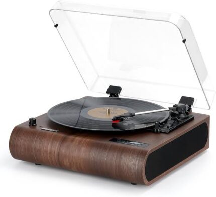 Record player Bluetooth input and output