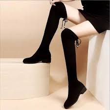 High knee boots