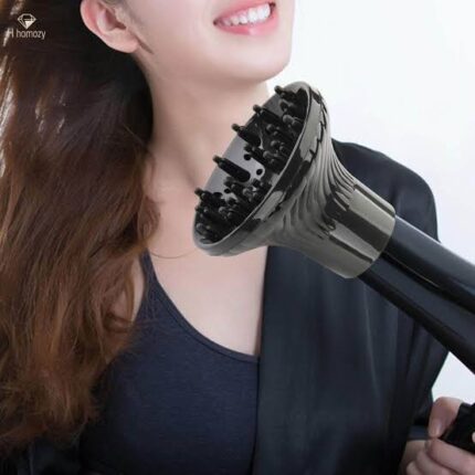 Blow dryer with diffuser