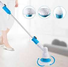 Electric spin scrubber