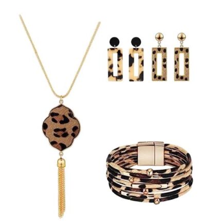 Cheetah print women accessories