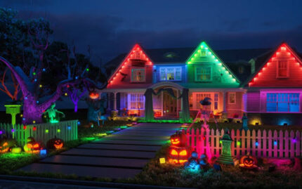 Permanent outdoor lights