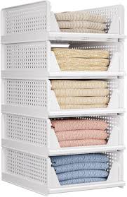 Folding closet organiser