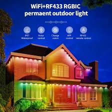 Permanent outdoor lights