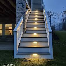 Solar deck lights