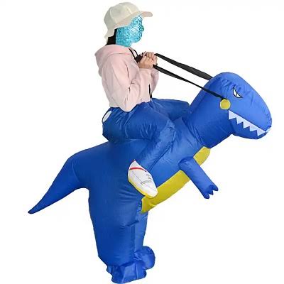 inflatable dinosaur costume