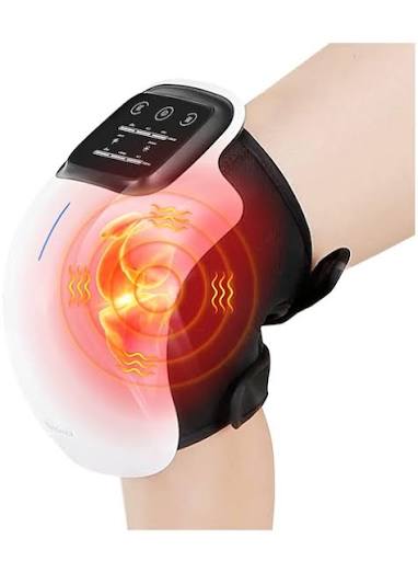 Red light therapy knee massager