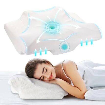 Cervical neck pillow