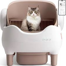 Self cleaning cat litter box