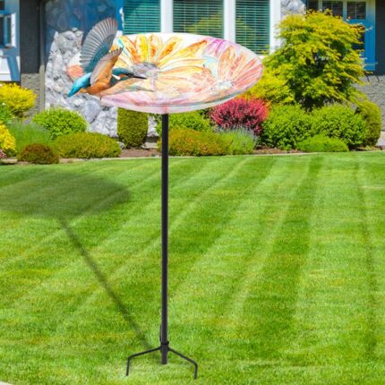 Metal Bird Bath