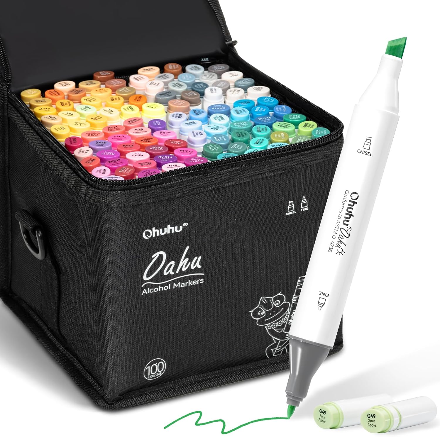 68eb5f6c8a6a38308400bd35-ohuhu-100-colours-dual-tip-marker-pens