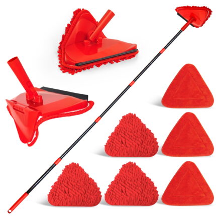 Wall cleaner mop
