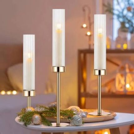 Gold Candle Holders