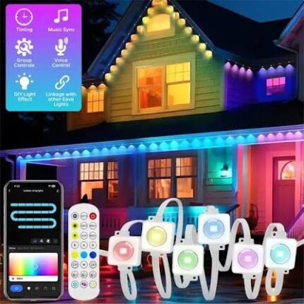 Permanent Christmas Lights Outdoor