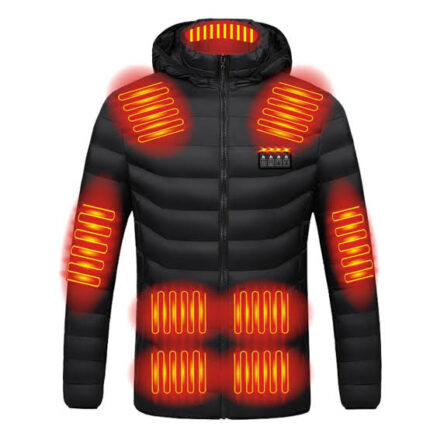 Heated jacket for women