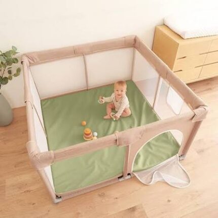 Foldable baby play mat