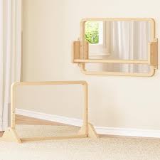 Montessori Mirror with Bar