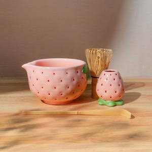 Cute matcha set