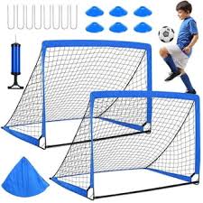 Christmas Kids Soccer Goal Set