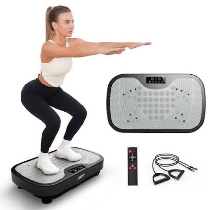 Vibration plate exercise machine