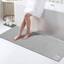 Stone bath mat