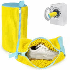 Shoe washing machine bag