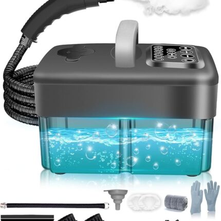 Steam Cleaner for Home - 1600ML Water Tank 15s Heat-Up Portable Steamer for Cleaning, 6 Level Adjustable, 2500W, 45PSI, 250°F Steam, Handheld Steam Cleaner for Car Detailing, Grease, Tile,Grout