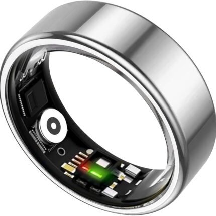Smart Ring for Women & Men, Fitness and Health Tracker Ring(Silver 12)